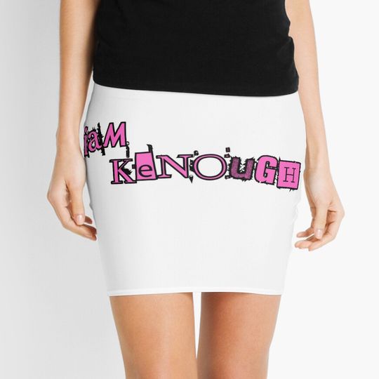 Discover I Am Kenough Barbie Mini Skirt