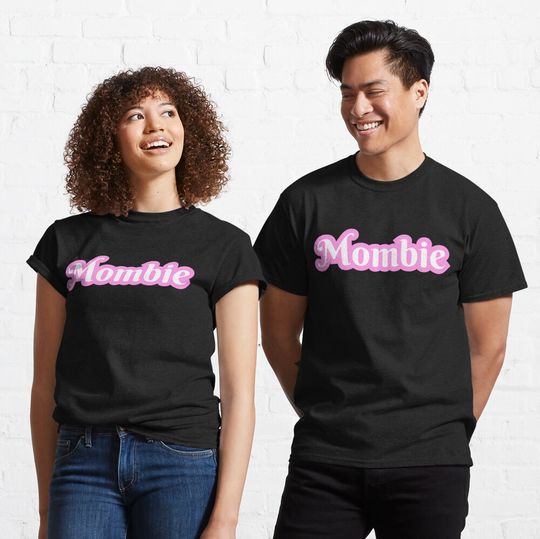 Discover Mombie, Pink Mom Zombie, Pink Halloween Classic T-Shirt
