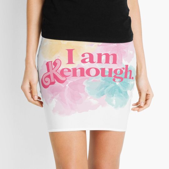 Discover I Am Kenough Barbie Mini Skirt
