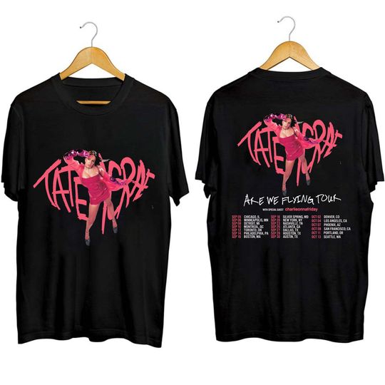 Discover Tate McRae Are We Flying 2023 Tour Shirt, Tate McRae Fan Shirt
