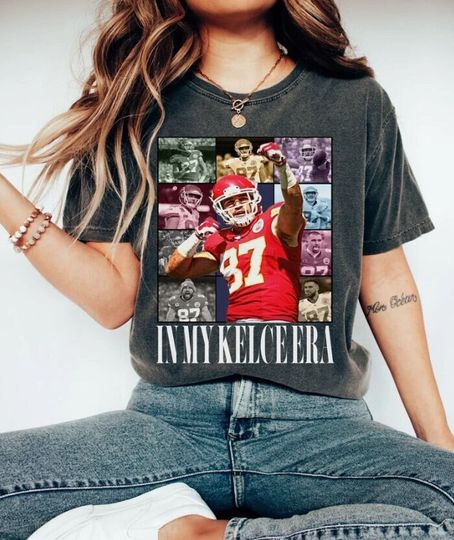 Discover In My Kelce Era  T-shirt, In My Kelce Era, Chiefs Fan T Shirt