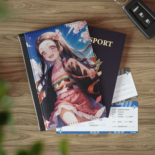 Discover demon neko Anime Passport Cover