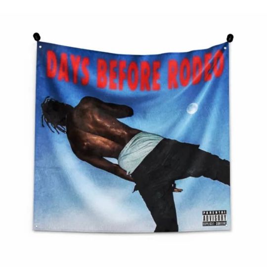 Discover Travis Days Before Rodeo Tapestry