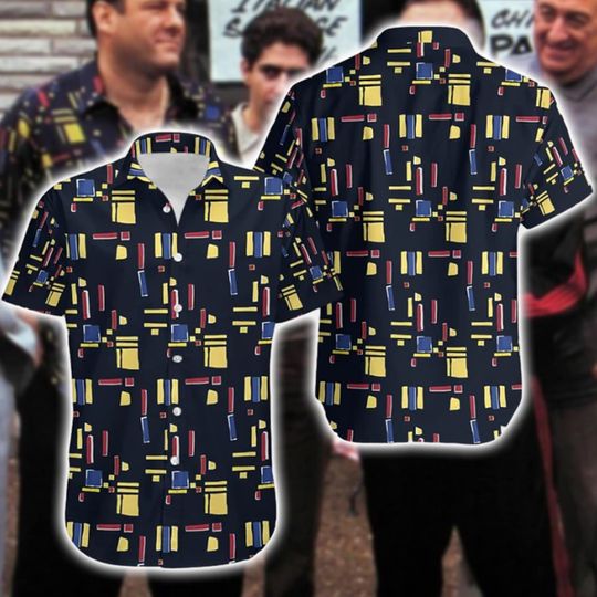 Discover Tony Soprano Hawaiian Shirt, Sopranos Movie Button Up Shirt,