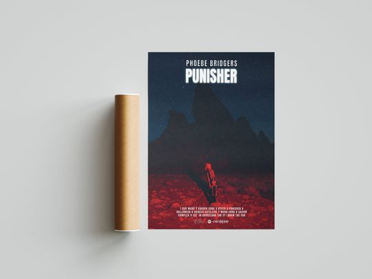Discover Phoebe Bridgers 'Punisher' Album Cover Poster