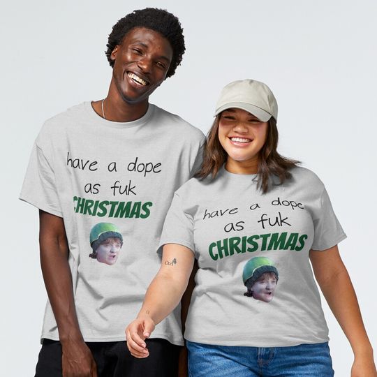 Discover Lunatics Gavin dope as fuk Christmas T-Shirt