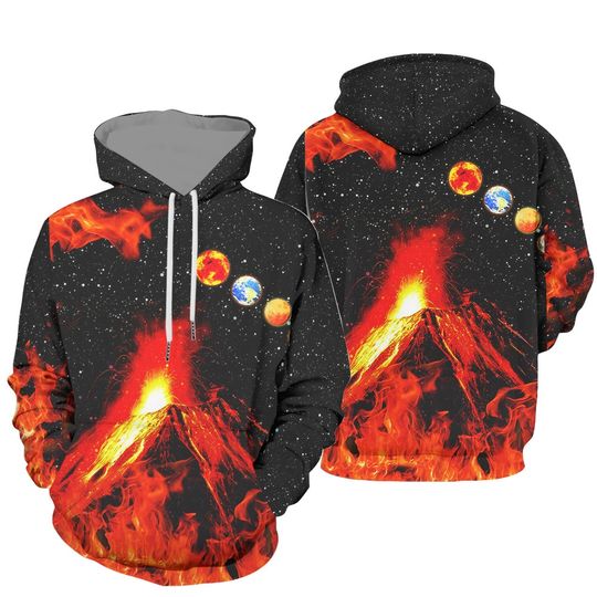 Discover Galaxy Movement 3D Hoodie
