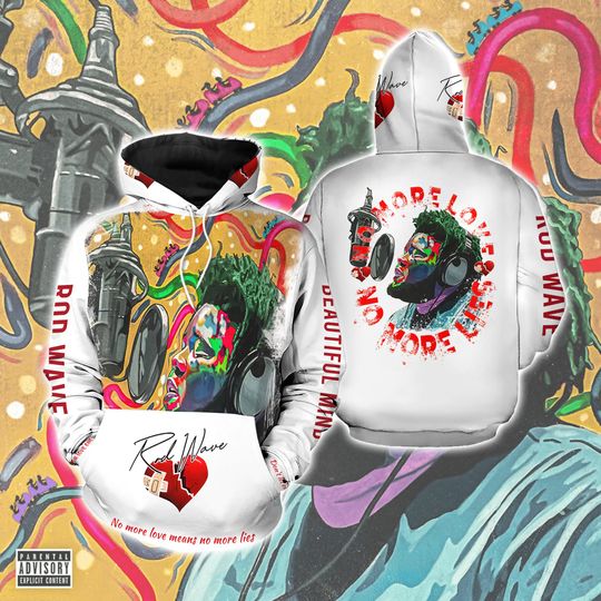 Discover Customized Rod Wave And Friends 3D Hoodie