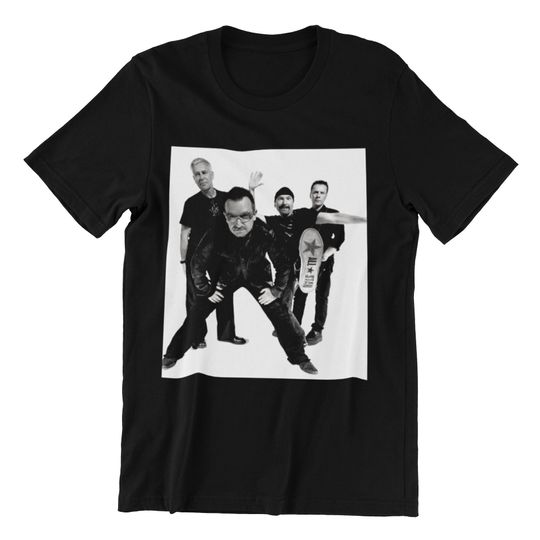 Discover U2 Graphic Art T-Shirt | U2 Fan Merchandise
