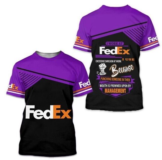 Discover FedEx T-Shirt, 3D T-Shirt