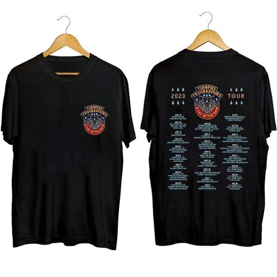 Discover The Turnpike Troubadours 2023 Tour Shirt, Turnpike Troubadours Band Fan Shirt