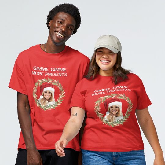 Discover Gimme, Gimme (More Presents!) - For Celebrating   T-Shirt