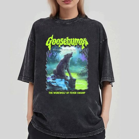 Discover R.L. Stine Goosebumps Nightmare Halloween Werewolf T-Shirt, R.L.Stine Goosebumps Shirt