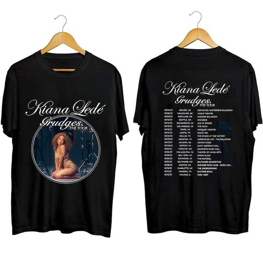 Discover Kiana Led Grudges Tour 2023 Fan Shirt