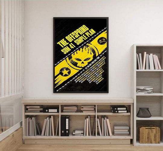Discover The Offspring Let The Bad Times Roll Tour 2023 Poster