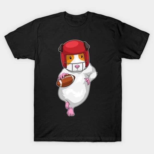 Discover Guinea pig American Football Sports - Football - T-Shirt