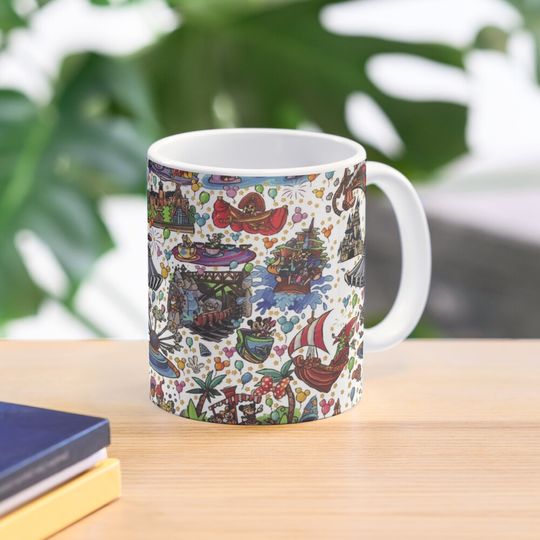 Discover Attractions of the World Coffee Mug