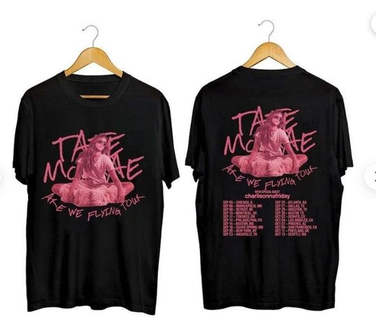 Discover Tate McRae Are We Flying 2023 Tour Shirt, Tate McRae Fan Shirt