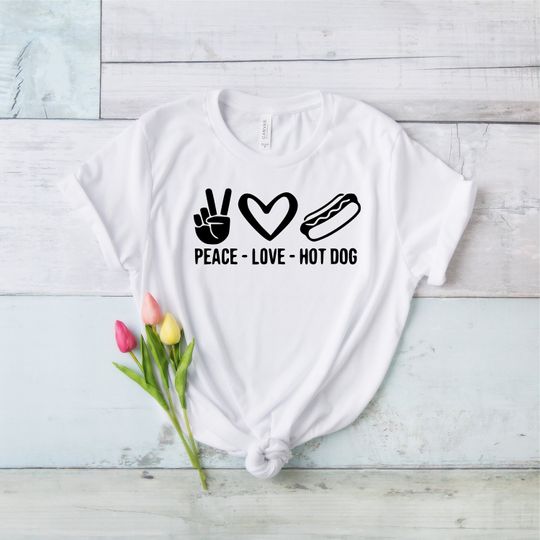 Discover Funny Hot Dog Enthusiast Shirt