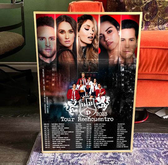 Discover Soy Rebelde Tour 2023 poster