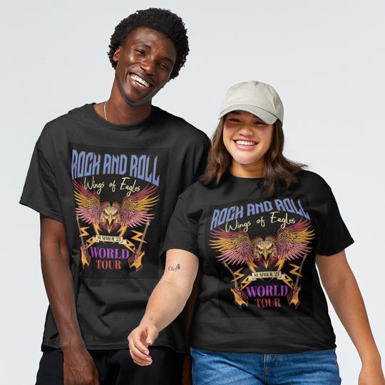 Discover Music-The wings of eagle world tour concert Classic T-Shirt