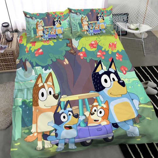 Discover BlueyDad Bedding Set