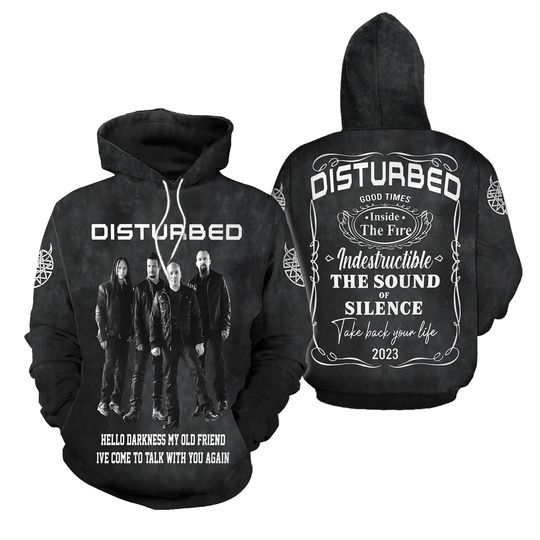 Discover Disturbed Take Back Your Life Tour Unisex Hoodie