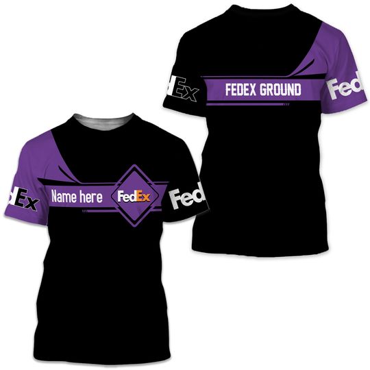 Discover Fedex Simple T-shirt 3d custom name