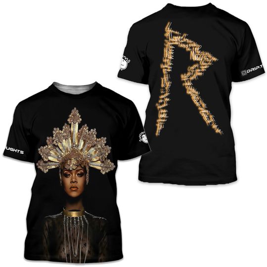 Discover Queen Rihanna Crown T-shirt
