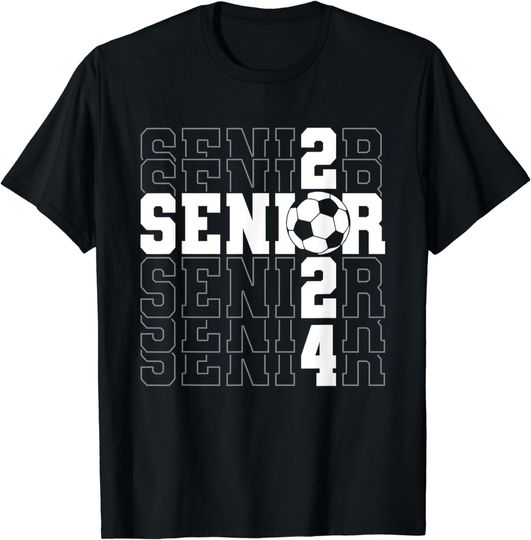 Discover Senior 2024 Soccer Player Class of 2024 Senior Graduation T-Shirt