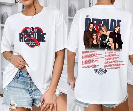 Discover RBD World Tour 2023 Shirt, Country Music Shirt, Rebelde Concert Shirt, Music Tour Shirt