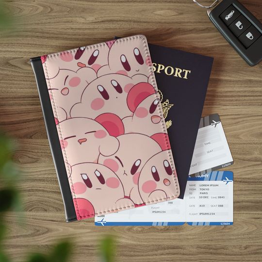 Discover Kirby Passport Cover