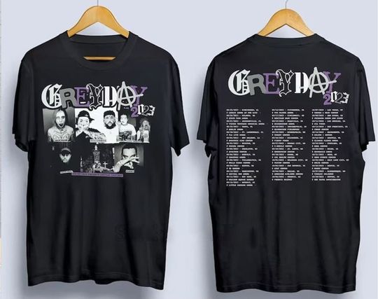 Discover Grey Day Tour 2023 Shirt - Official Concert Merchandise