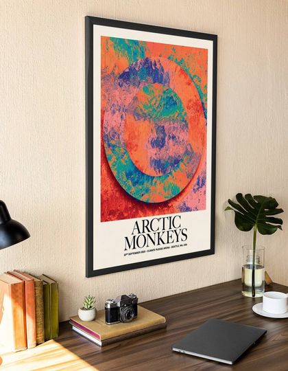 Discover Arctic Monkeys Seattle, WA 22nd September, 2023 Tour Poster