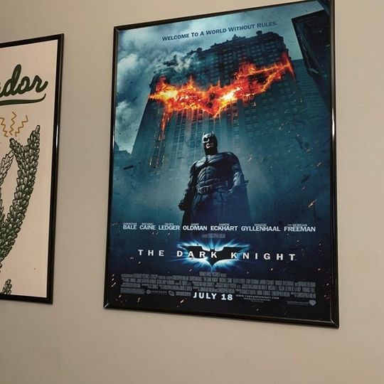 Discover The Dark Knight Poster, The Dark Knight Movie Poster, 2008 Vintage Movie Poster
