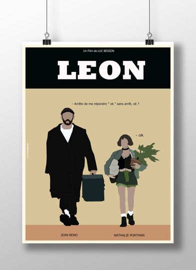 Discover Leon Minimalist Poster
