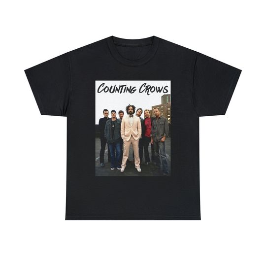 Discover Counting Crows Aesthetic Graphic Minimal T-shirt