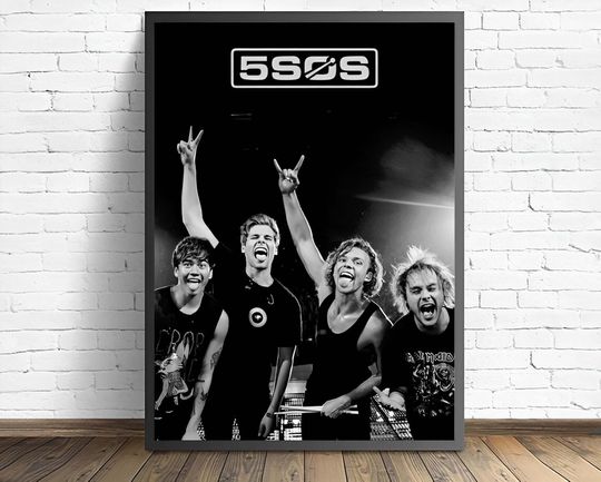 Discover 5SOS Poster, 5 Seconds Of Summer Poster
