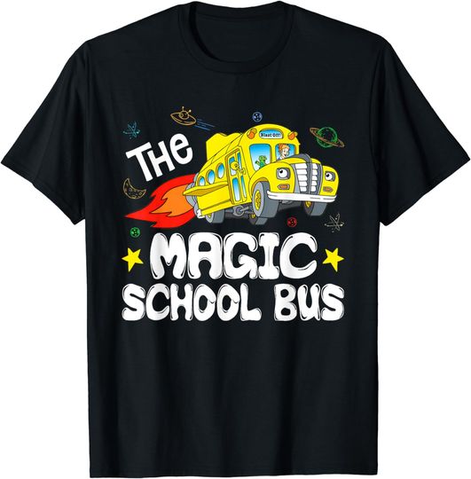 Discover Magic School Bus Driver Funny Seatbelts Everyone Job Pride T-Shirt