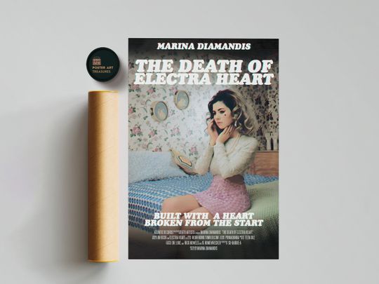 Discover Marina Diamandis - Built With a Heart Broken from the Start Album Poster