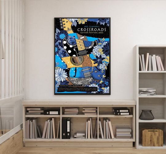 Discover Eric Claptons Guitar Festival Sept 23 And 24 2023 Tour Los Angeles, CA Poster