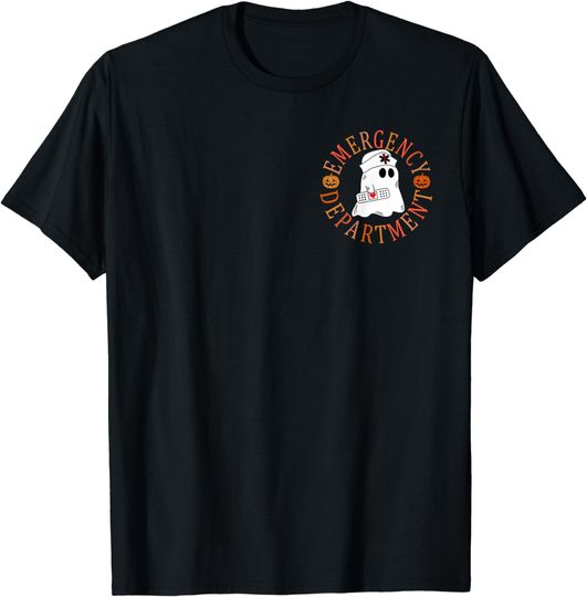 Discover Emergency Department Halloween Emergency Room Nursing Nurse T-Shirt