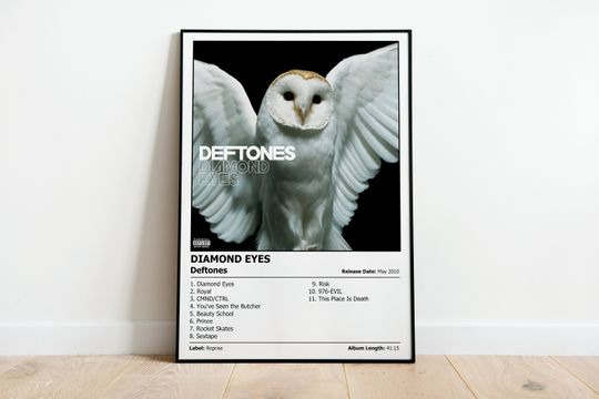 Discover Deftone  Diamond Eyes Album Poster