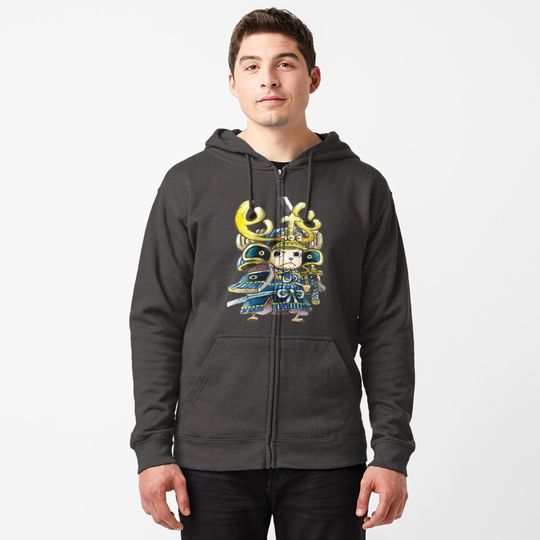 Discover Chopper samurai - tony chopper Zipped Hoodie