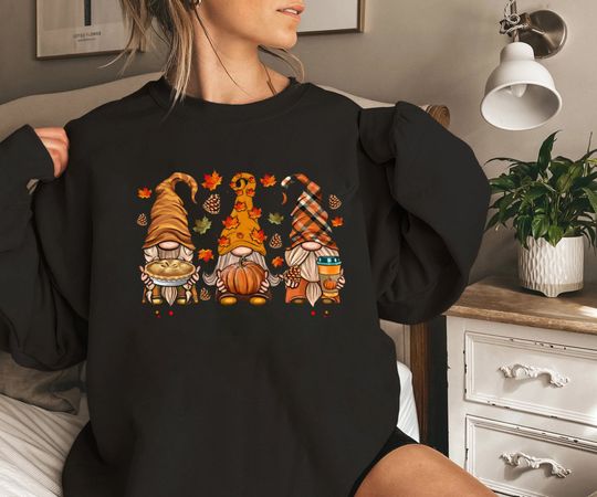 Discover Gnomes Thanksgiving Sweatshirt