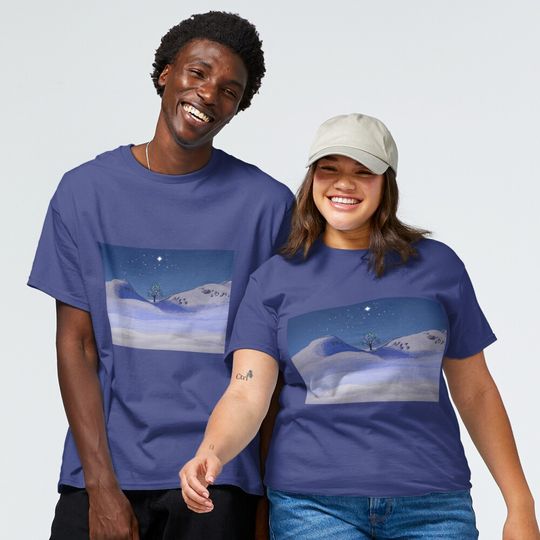 Discover Sycamore Gap Tree in Christmas Classic T-Shirt