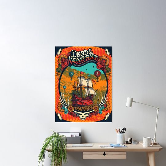 Discover Dead &  July 13 2018 Folseom Field Poster