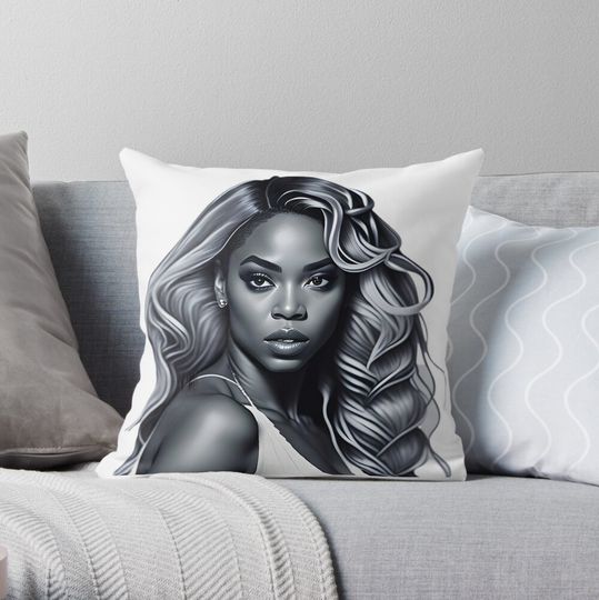 Discover Beyonce - Whimsical Wonders Throw Pillow