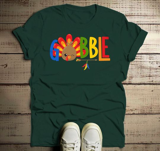 Discover Gobble Turkey Thanksgiving T-Shirt
