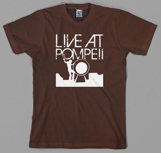 Discover Live at Pompeii T Shirt, the wall syd barrett david gilmour roger waters dark side moon Graphic Tee